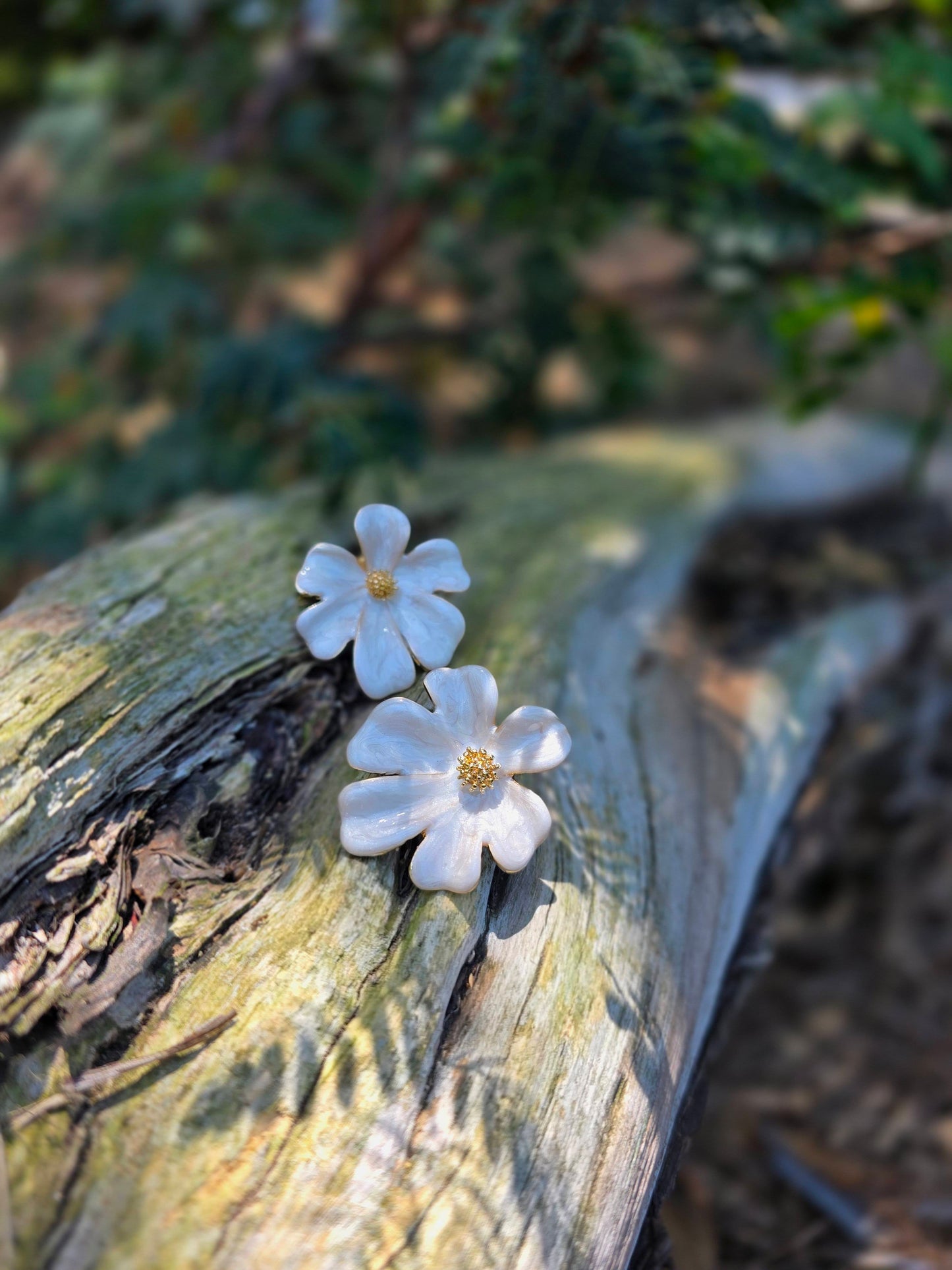 Pearl Bloom Flower Earrings