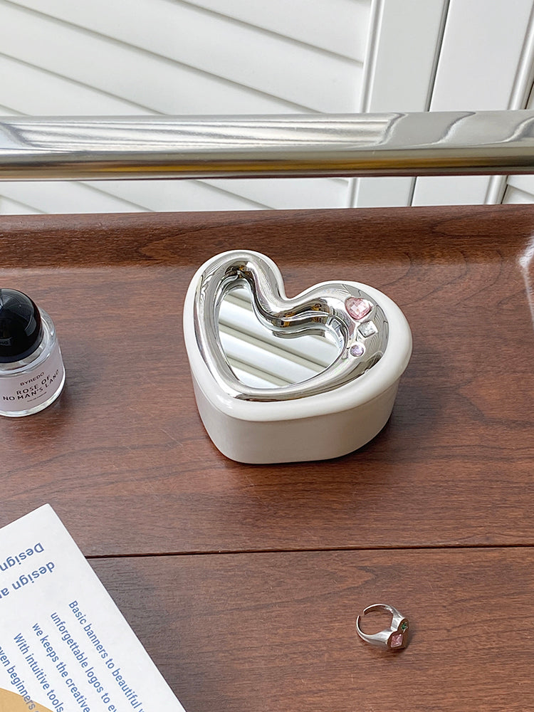 Heart Shaped Jewelry Box-4