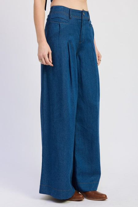 WIDE LEG PALAZZO PANTS