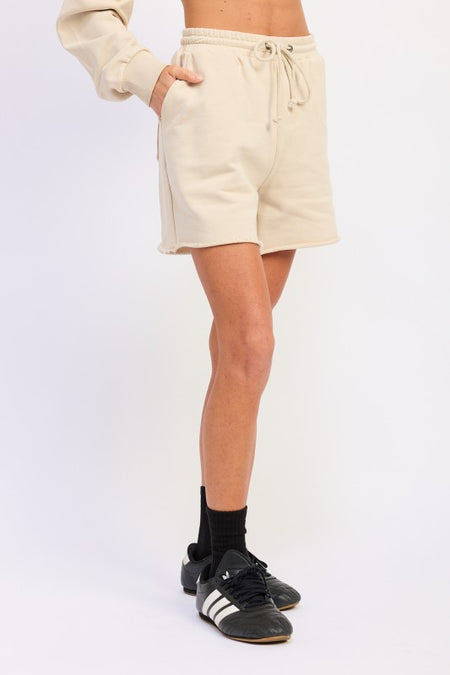 FRENCH TERRY SHORTS WITH POCKETS
