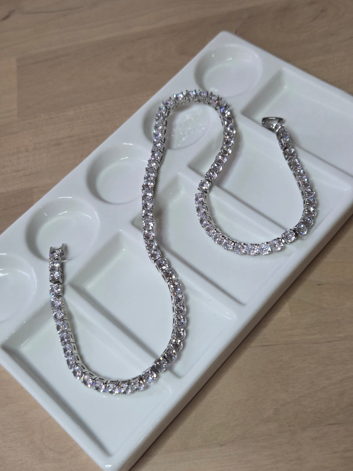 Celeste Premium CZ Tennis Necklace
