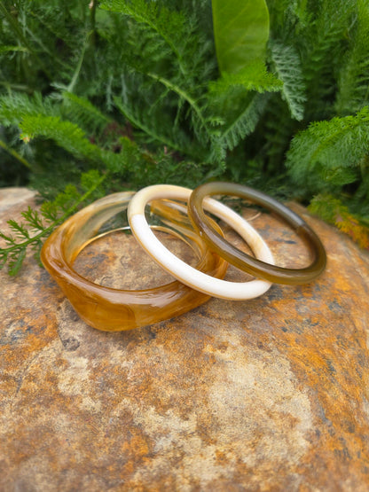Willow Resin Bangle Set