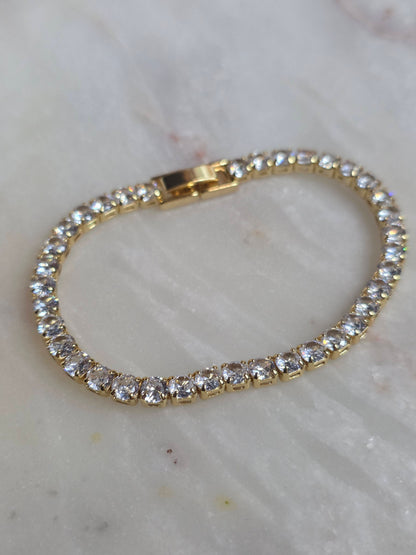 Celeste Tennis Bracelet