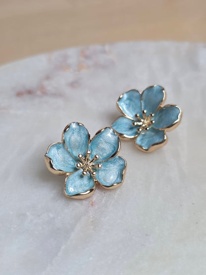 Aurelia Blossom Stud Earrings