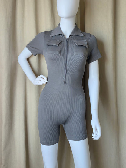 Elodie Ribbed Romper