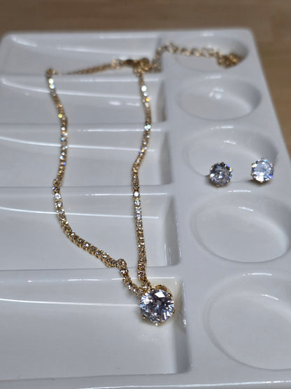 Celeste Zircon Jewelry Set