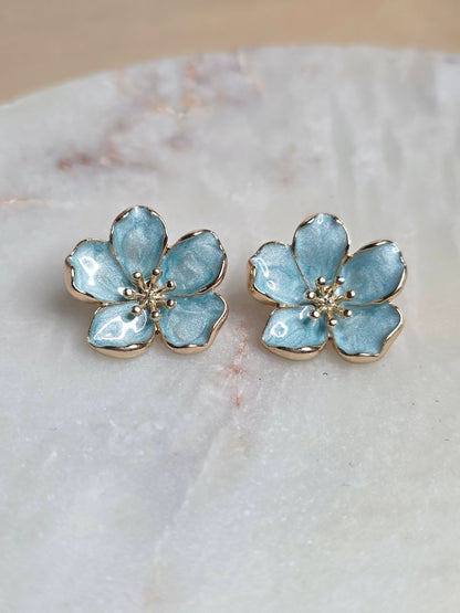 Aurelia Blossom Stud Earrings