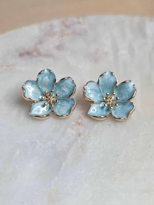 Aurelia Blossom Stud Earrings