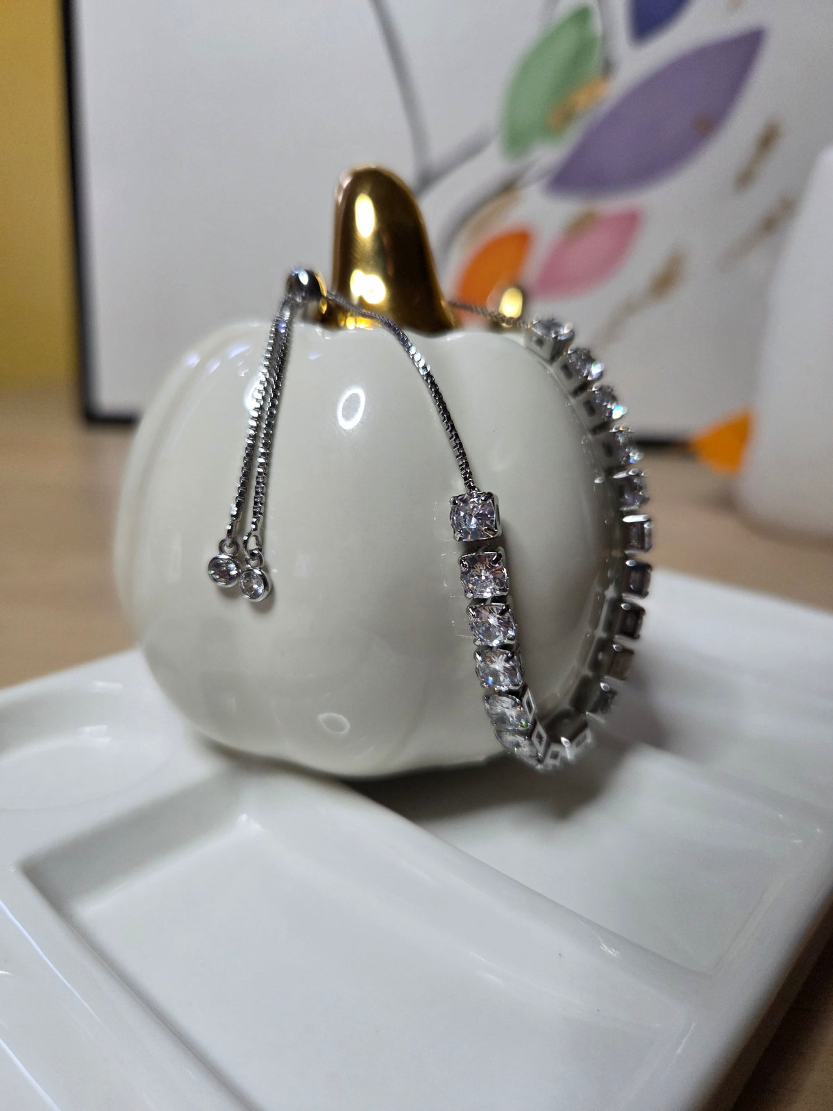 Livia Adjustable Stone Bracelet