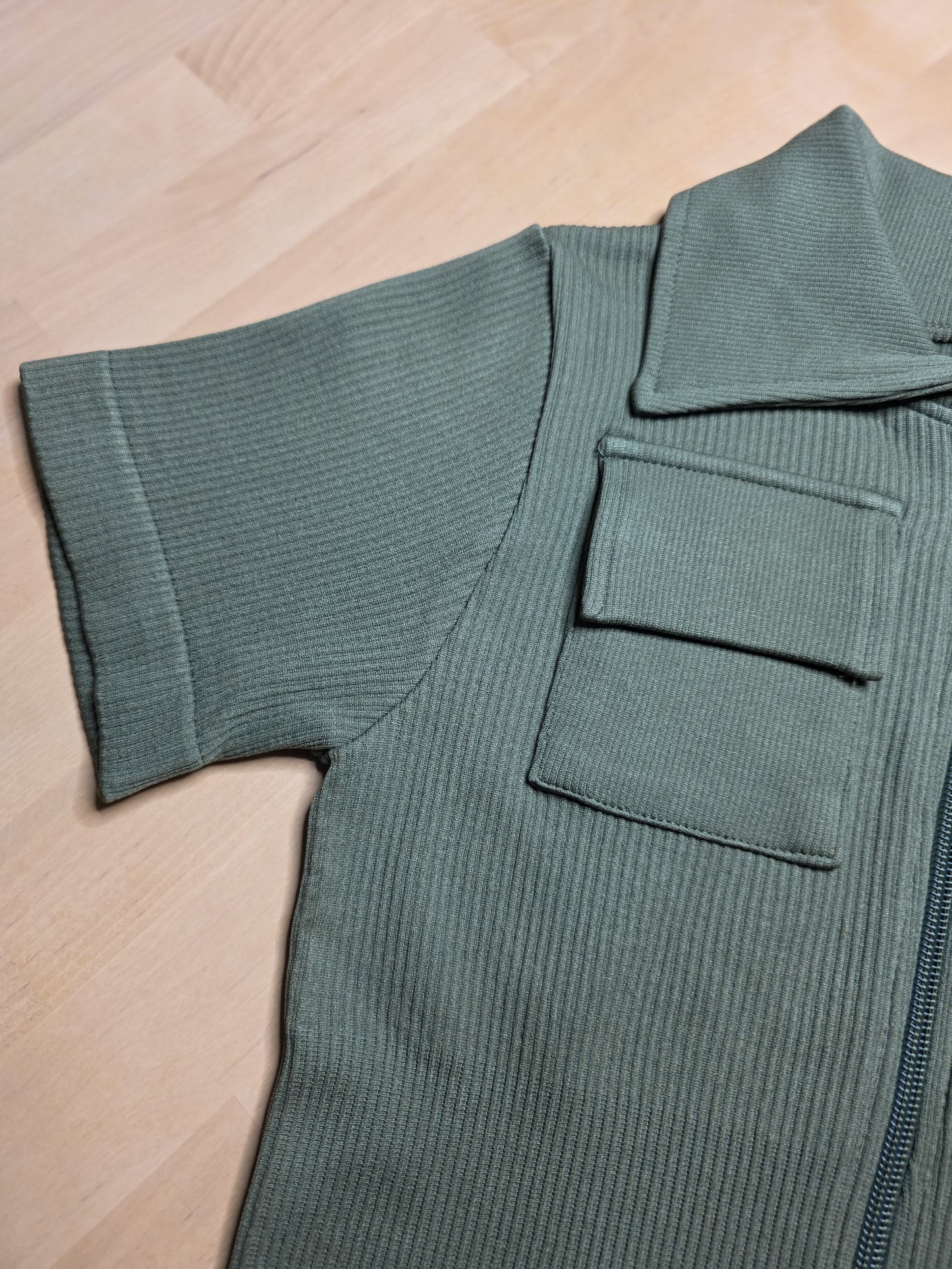 Elodie Ribbed Romper
