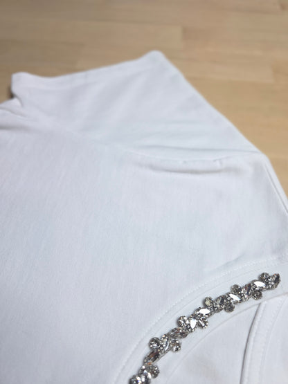Juliette Embellished Crew Neck Tee