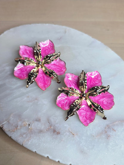 Étoile Fleur Statement Earrings