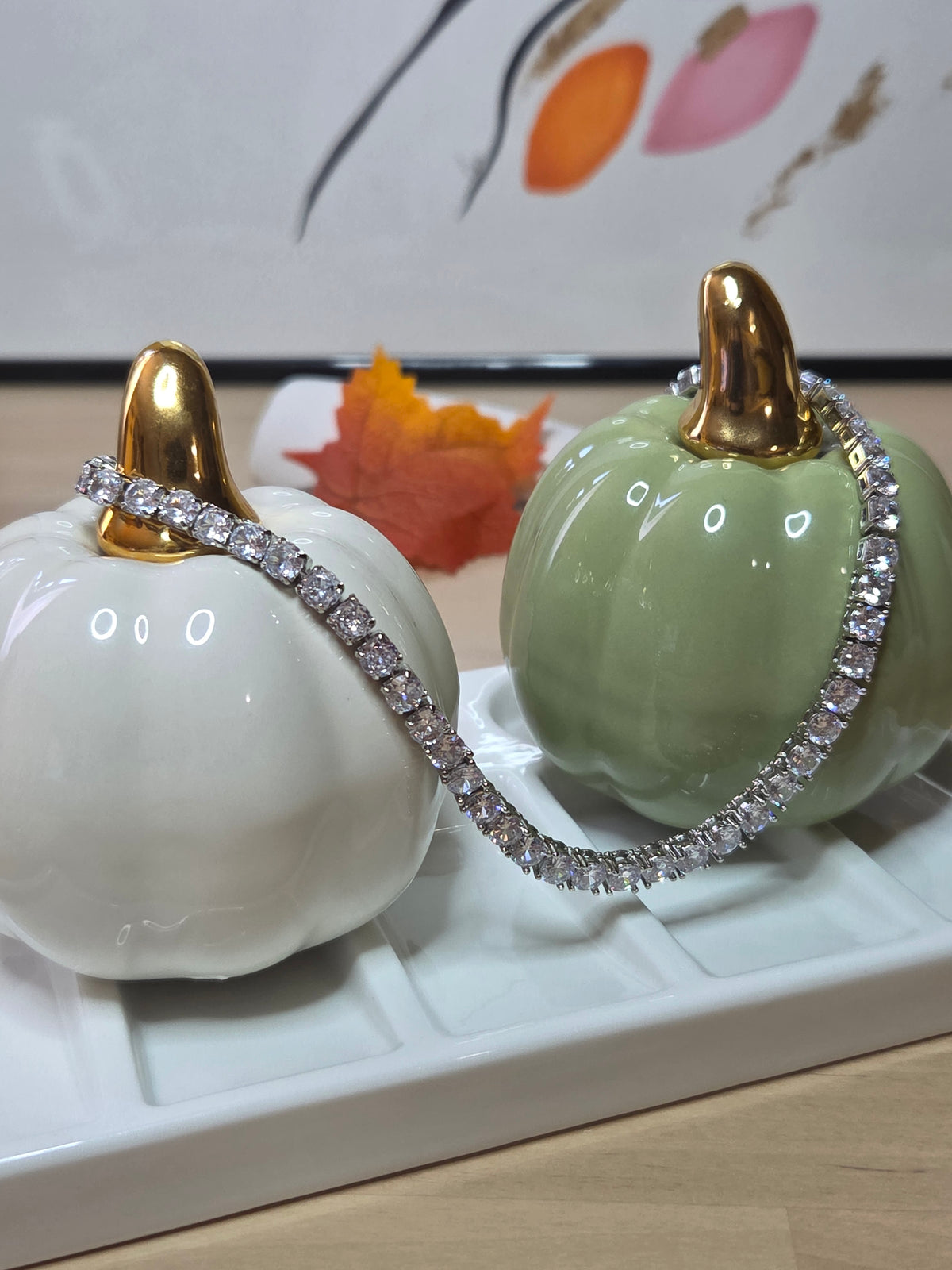 Celeste Premium CZ Tennis Necklace