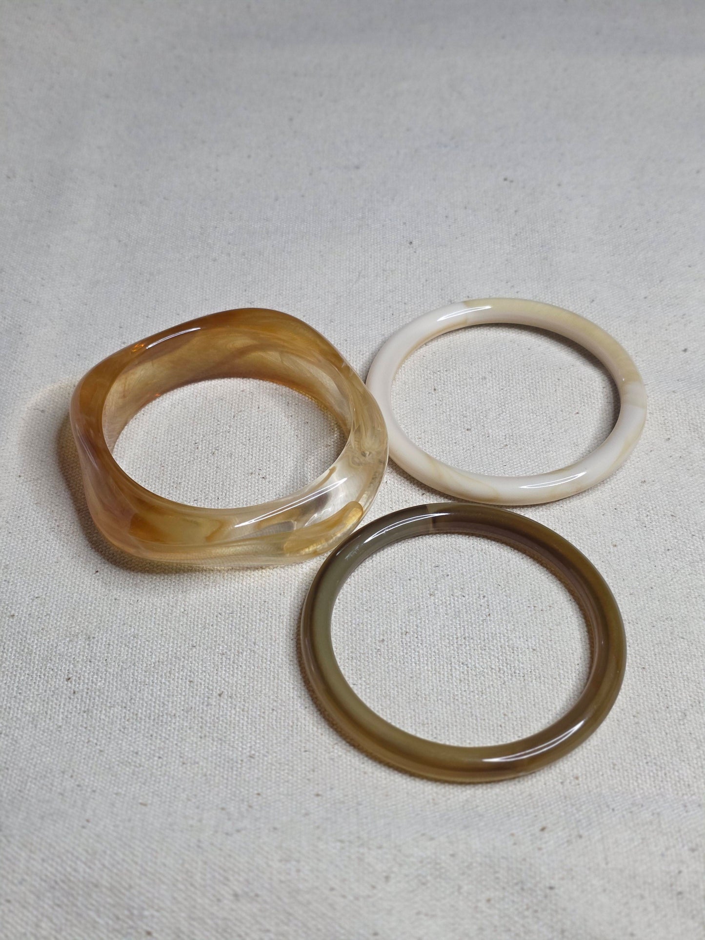 Willow Resin Bangle Set