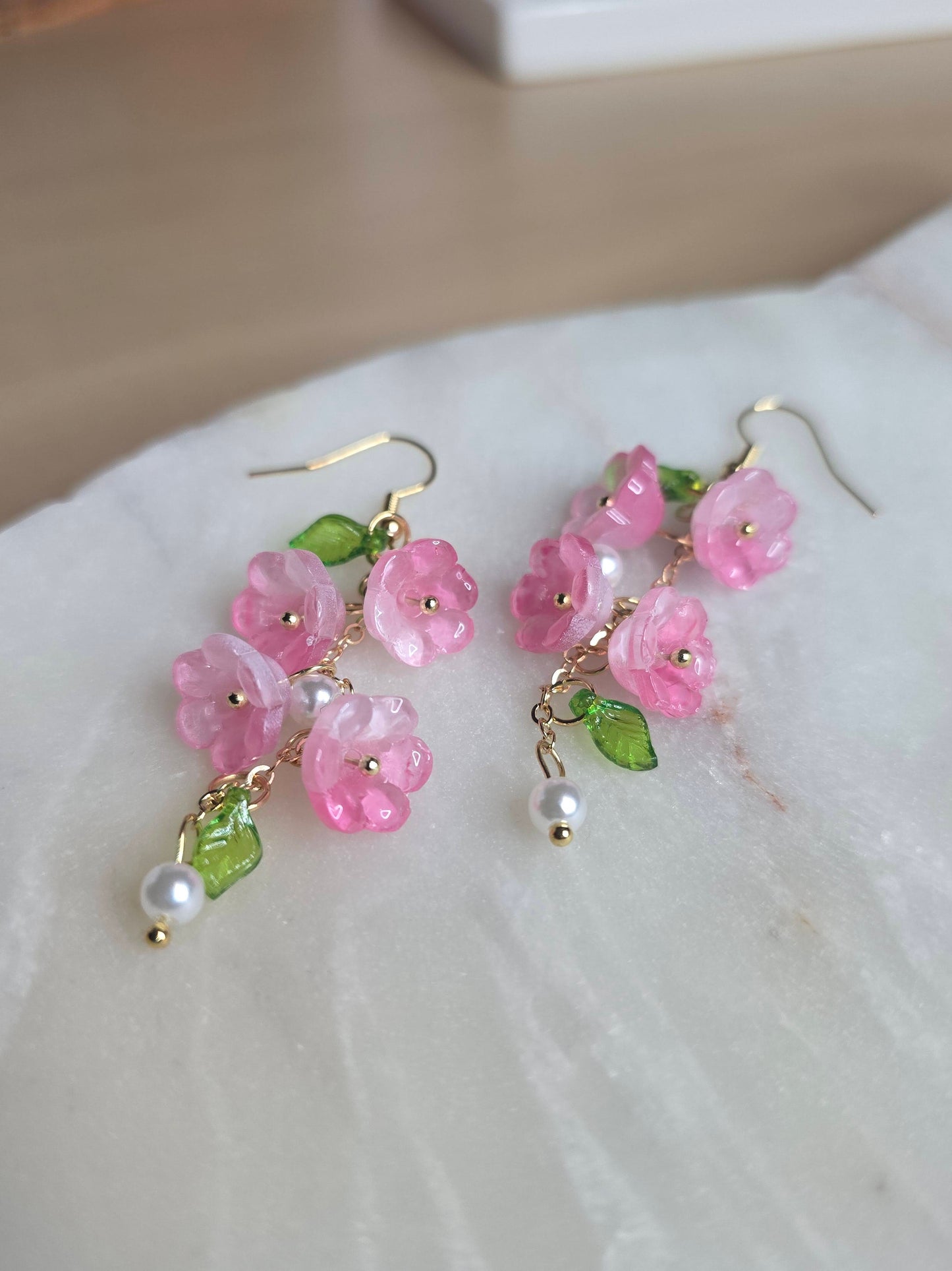Blossom Pearl Cluster Earrings