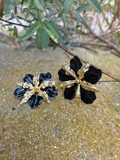 Étoile Fleur Statement Earrings