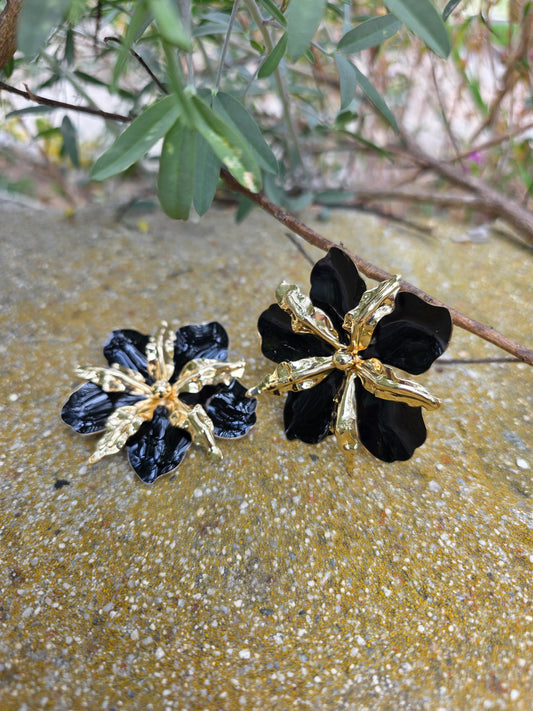 Étoile Fleur Statement Earrings