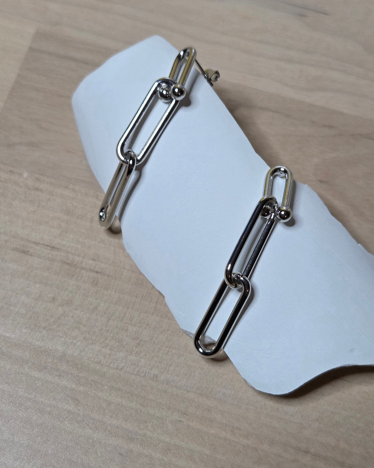 Auréline Chain-Link Drop Earrings