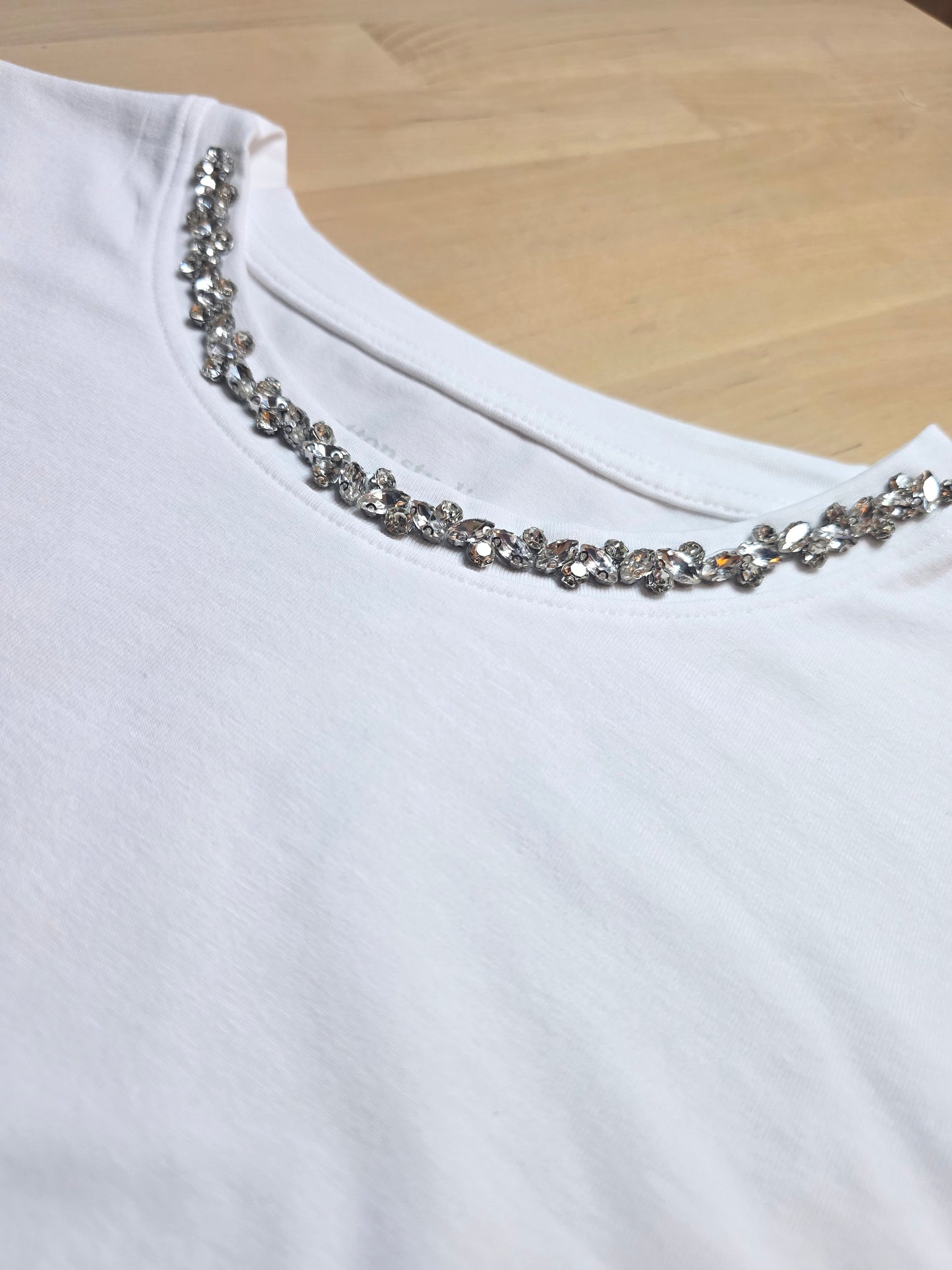 Juliette Embellished Crew Neck Tee