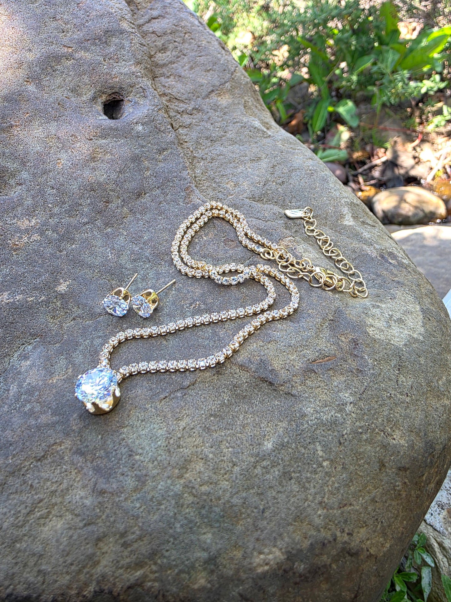 Celeste Zircon Jewelry Set