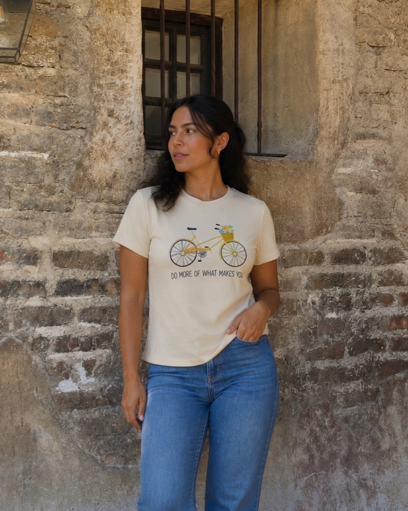 Amelie Bicycle Graphic Tee
