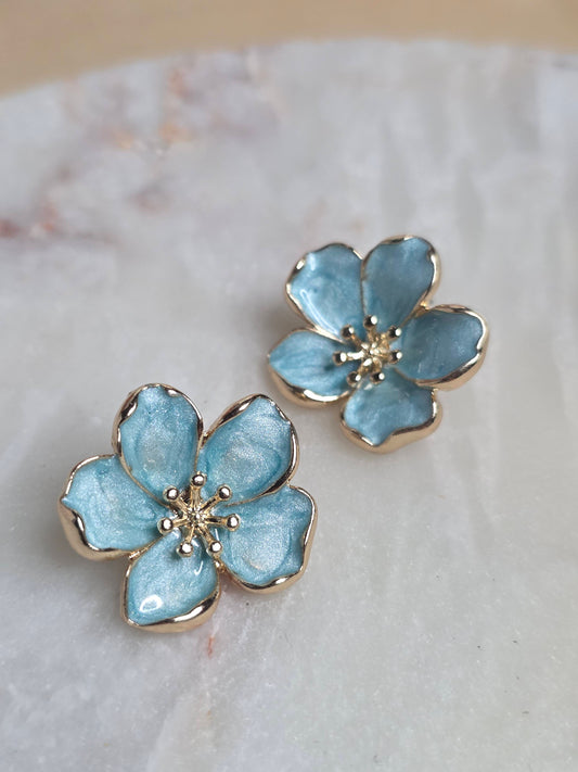 Aurelia Blossom Stud Earrings
